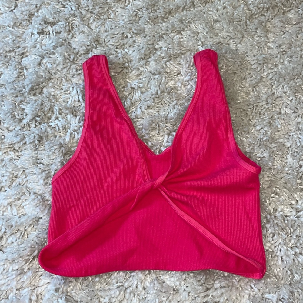 Hot pink top